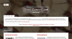 Desktop Screenshot of danielclemente.com